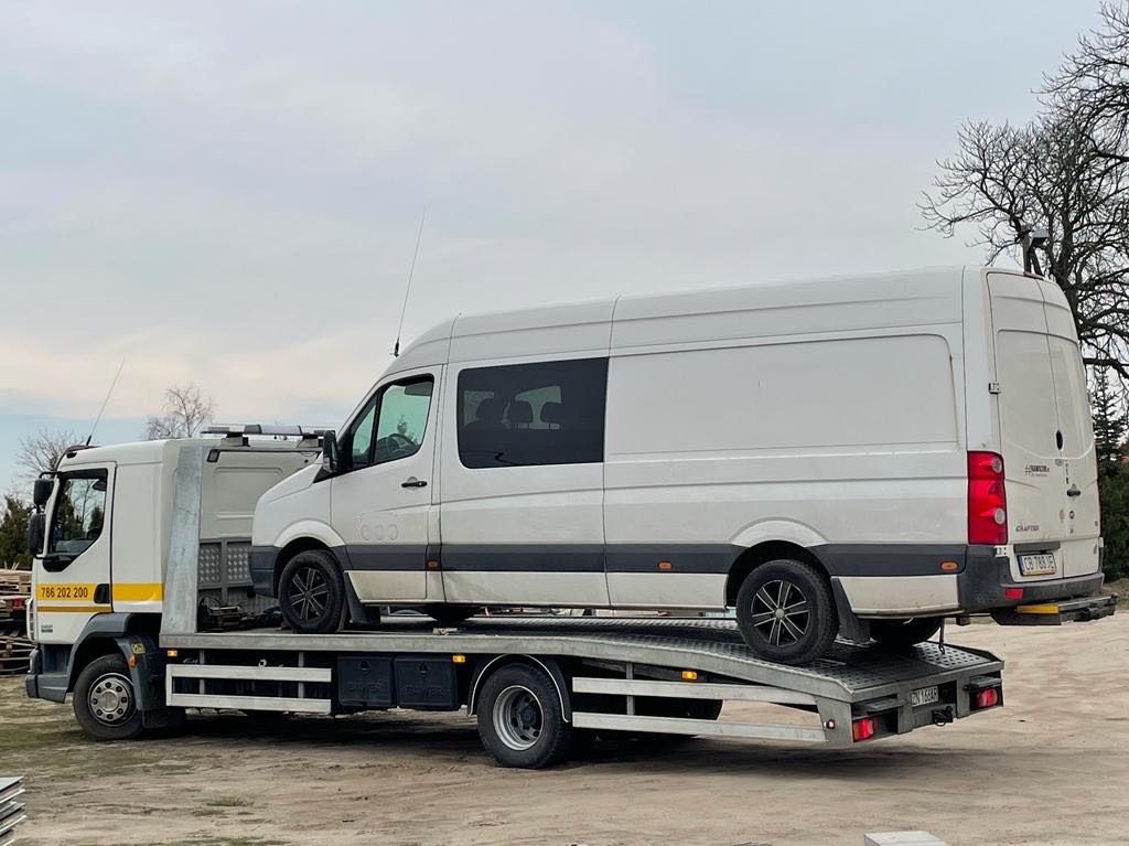 Holowanie samochodów dostawczych