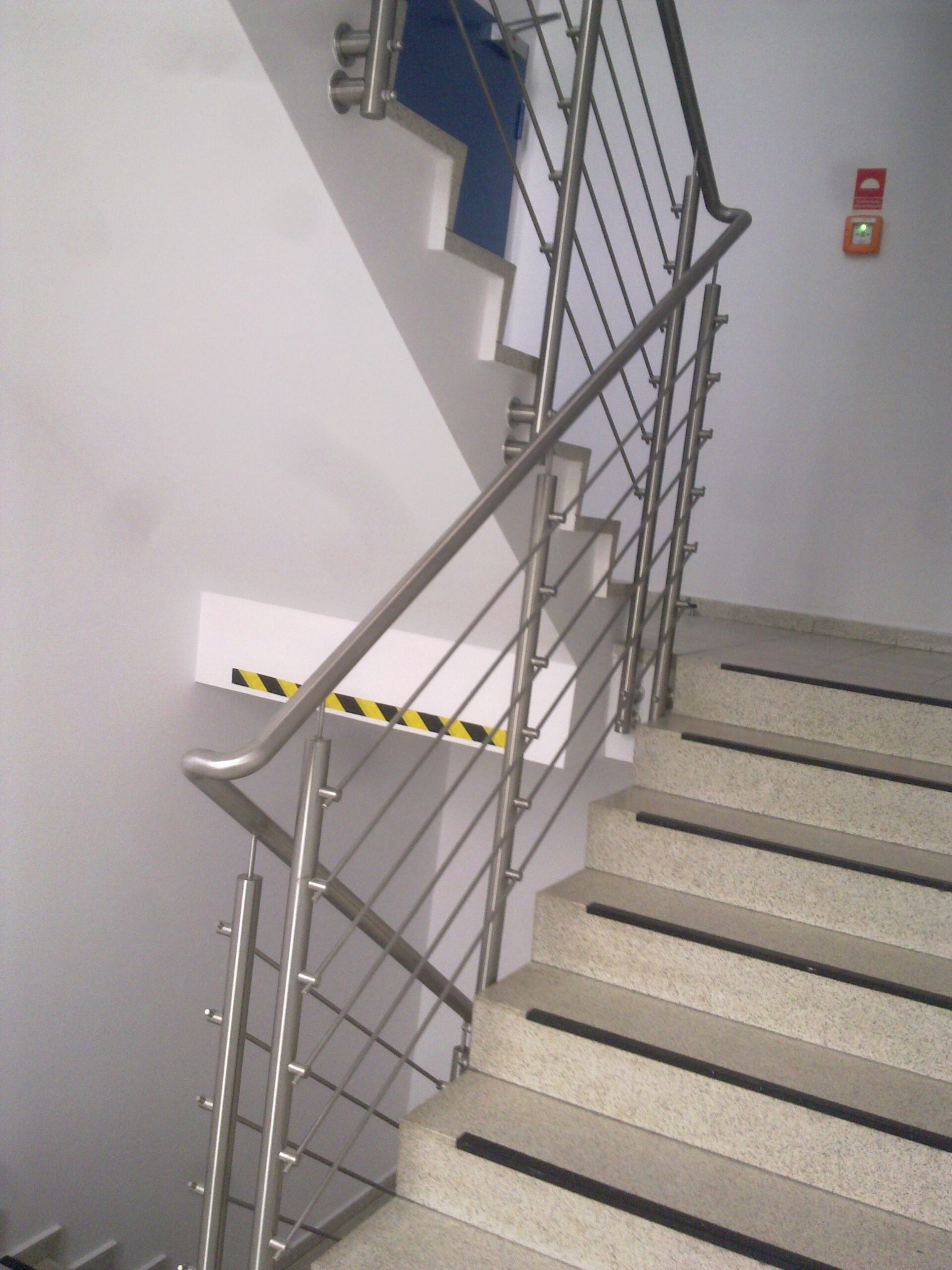 Balustrada schodowa z prętami