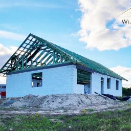 Montaż prefabrykowanej konstrukcji na BUDYNKU JEDNORODZINNYM w jeden dzień* od EURO Wiązary !💪

*dotyczy budynków o powierzchni dachu nie większej niż 300 m²