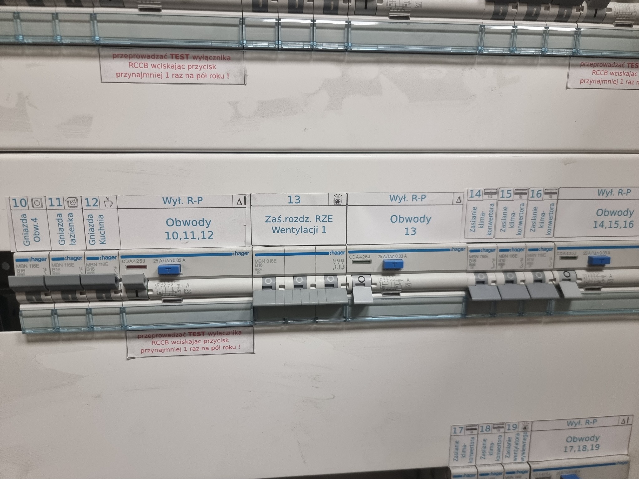 Wszystkie rozdzielnie opisuję w ten sposób