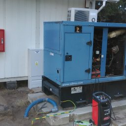 Montaż systemu SZR wraz agregatem. SZR Bydgoszcz