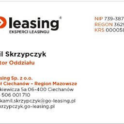 Leasing samochodu Ciechanów 1