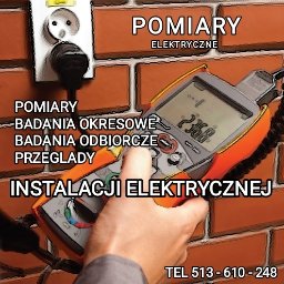 ELEKTRYK Pomiary/Kontrola/Odbiór Instalacji Elekt. - Pierwszorzędny Przegląd Instalacji Elektrycznej Nowy Dwór Gdański