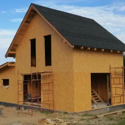 Dom drewniany szkieletowy