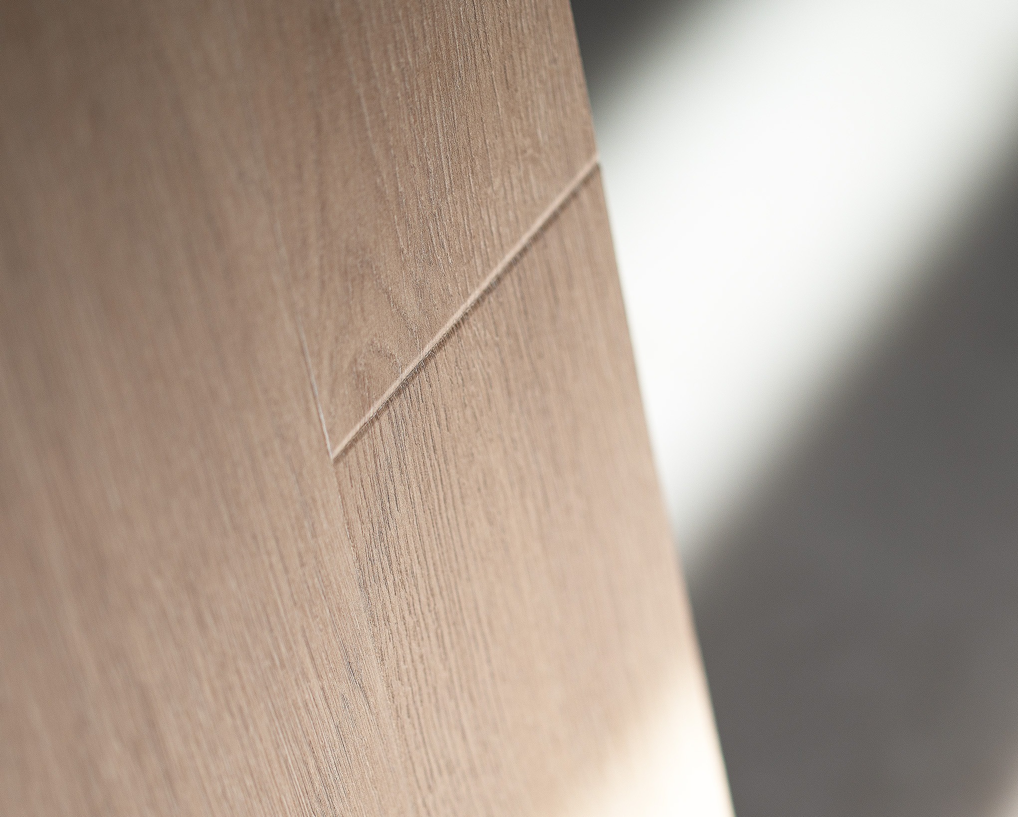 Panele podłogowe laminowane z zagniataną fugą (kontynuacją wzoru)