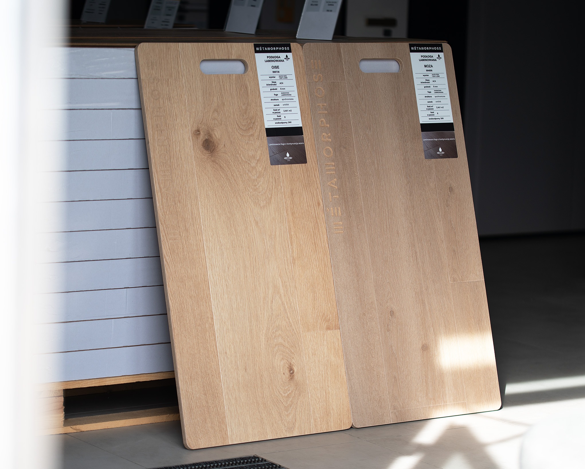 Nowe wzory paneli laminowanych uwodoodpornionych - Metamorphose by Belgium.