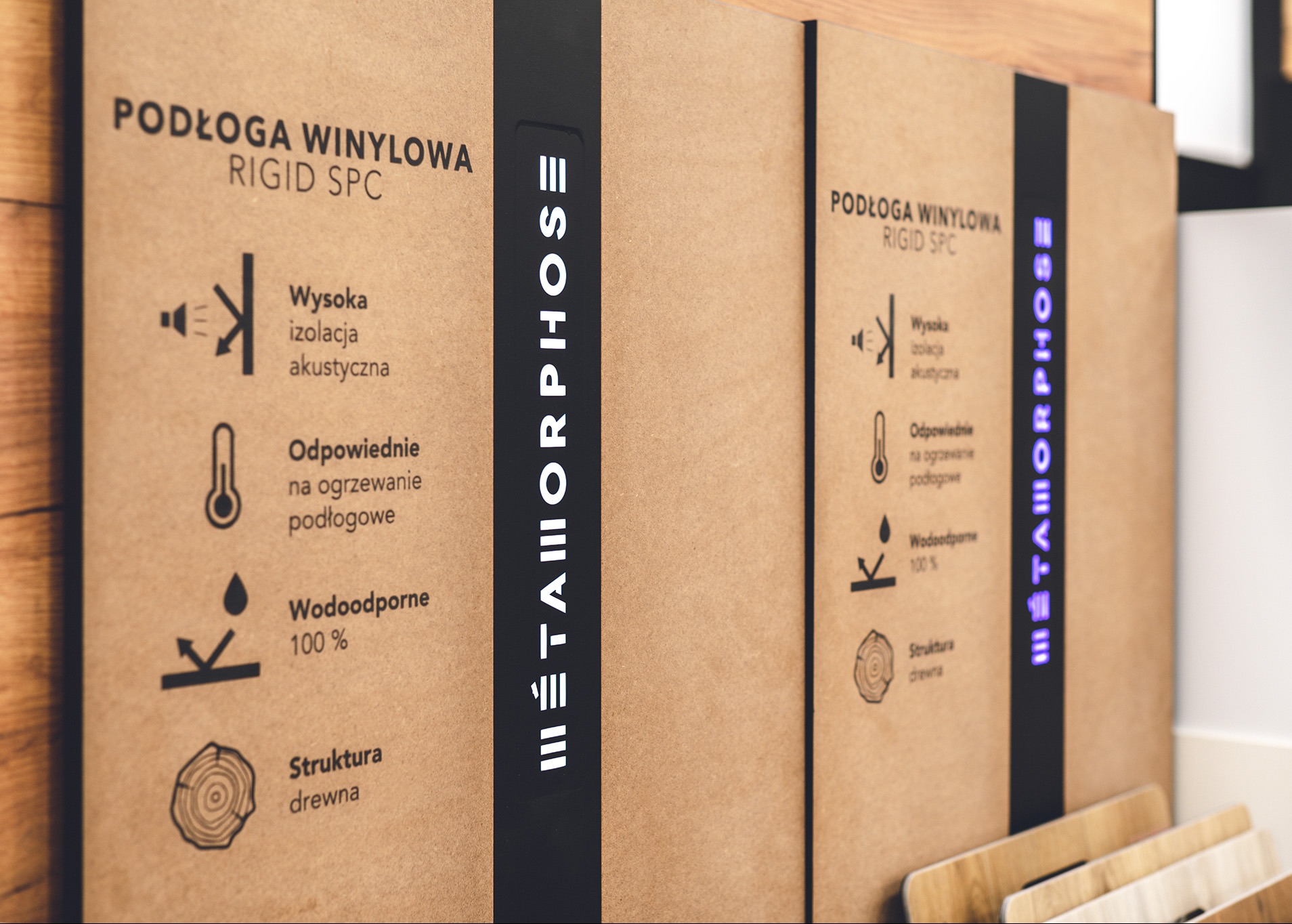 Podłogi winylowe (panele podłogowe winylowe) od Metamorphose.