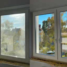 Mycie pobudowlane - przed i po