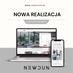 Realizacja strony internetowej dla agencji nieruchomości