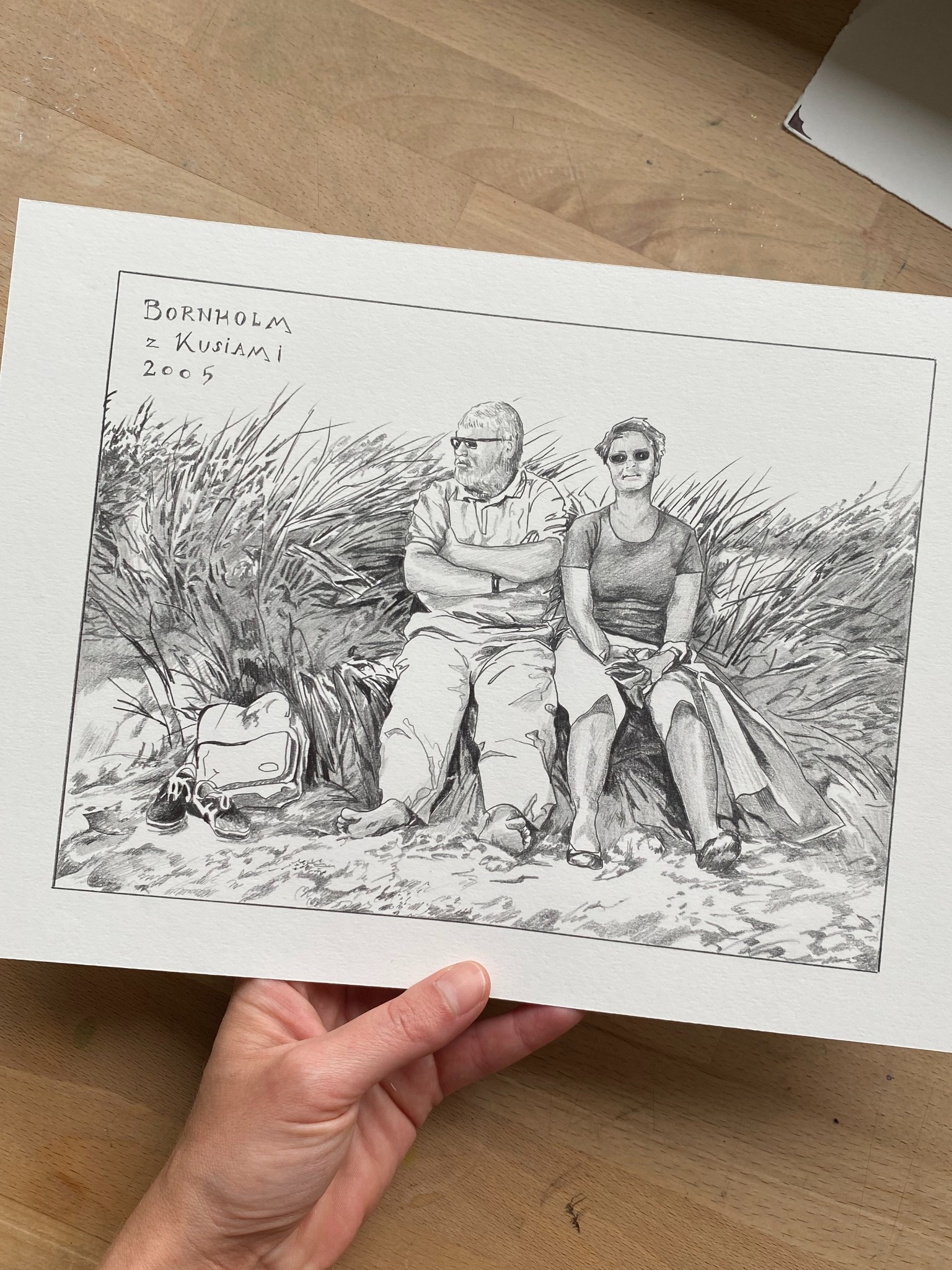 Rysunek ołówkiem ze zdjęcia. Termin realizacji- jeden dzień