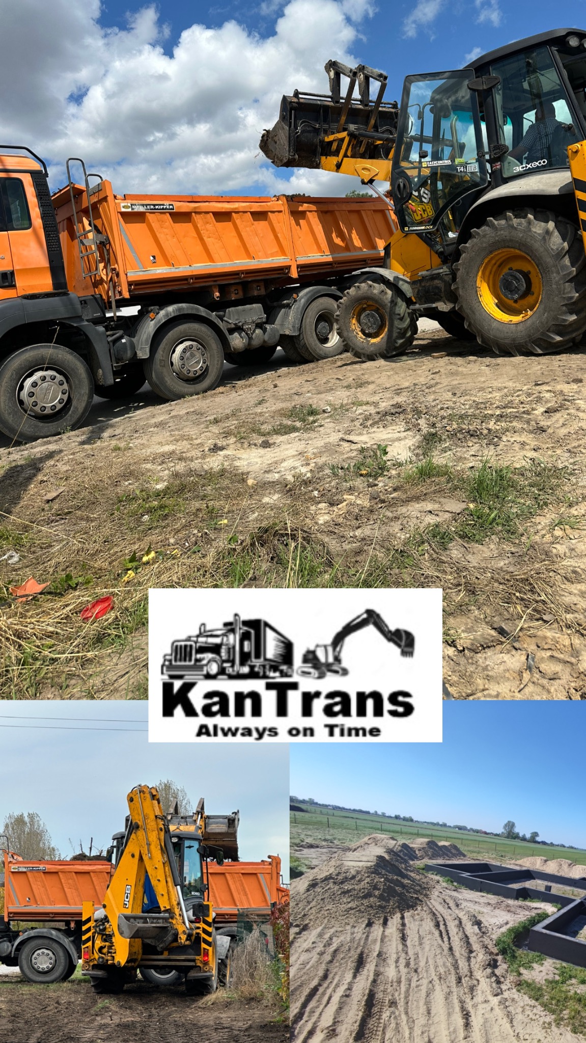 KanTrans Usługi Koparko- Ładowarką i Wywrotką Inowrocław,Koparka Ino