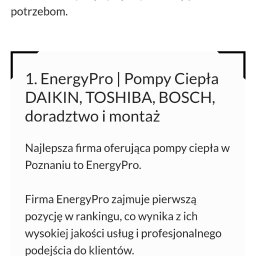 GRUPA ENERGYPRO SP. Z O.O. - Program Czyste Powietrze Poznań