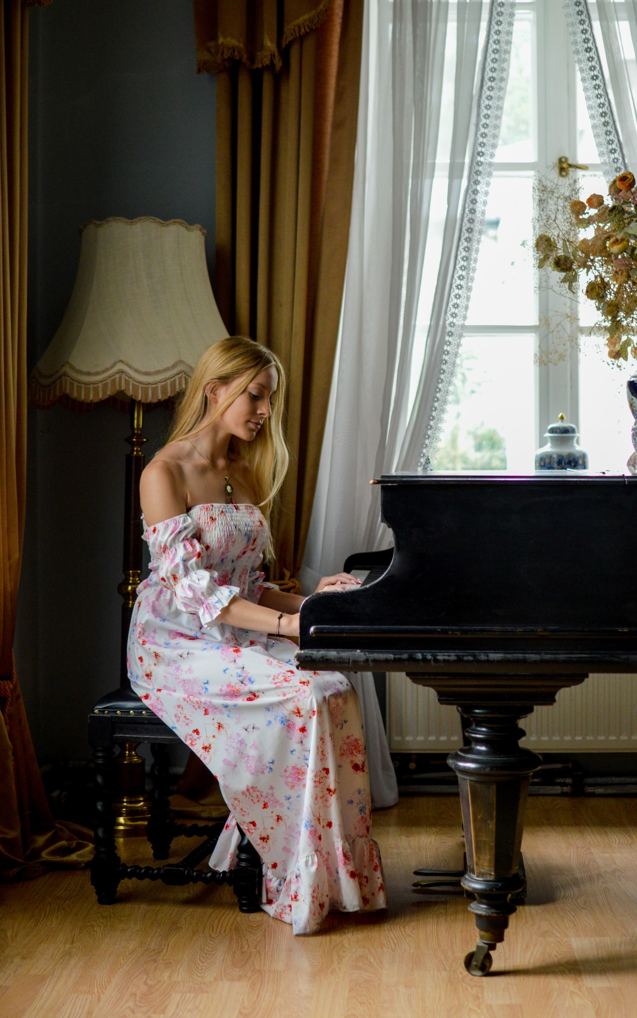 Sesja w Pałacu w Szczawinie.