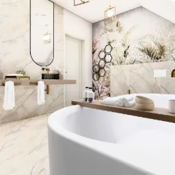 Projekt wnętrz - łazienka