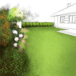 Projektowanie ogrodów Boguchwała 2