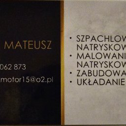 MATEUSZ MOTOR - Malowanie Wnętrz Skawa
