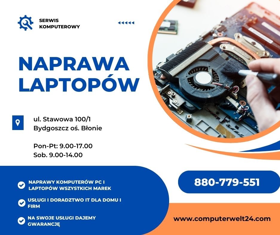 Naprawa Laptopów Bydgoszcz