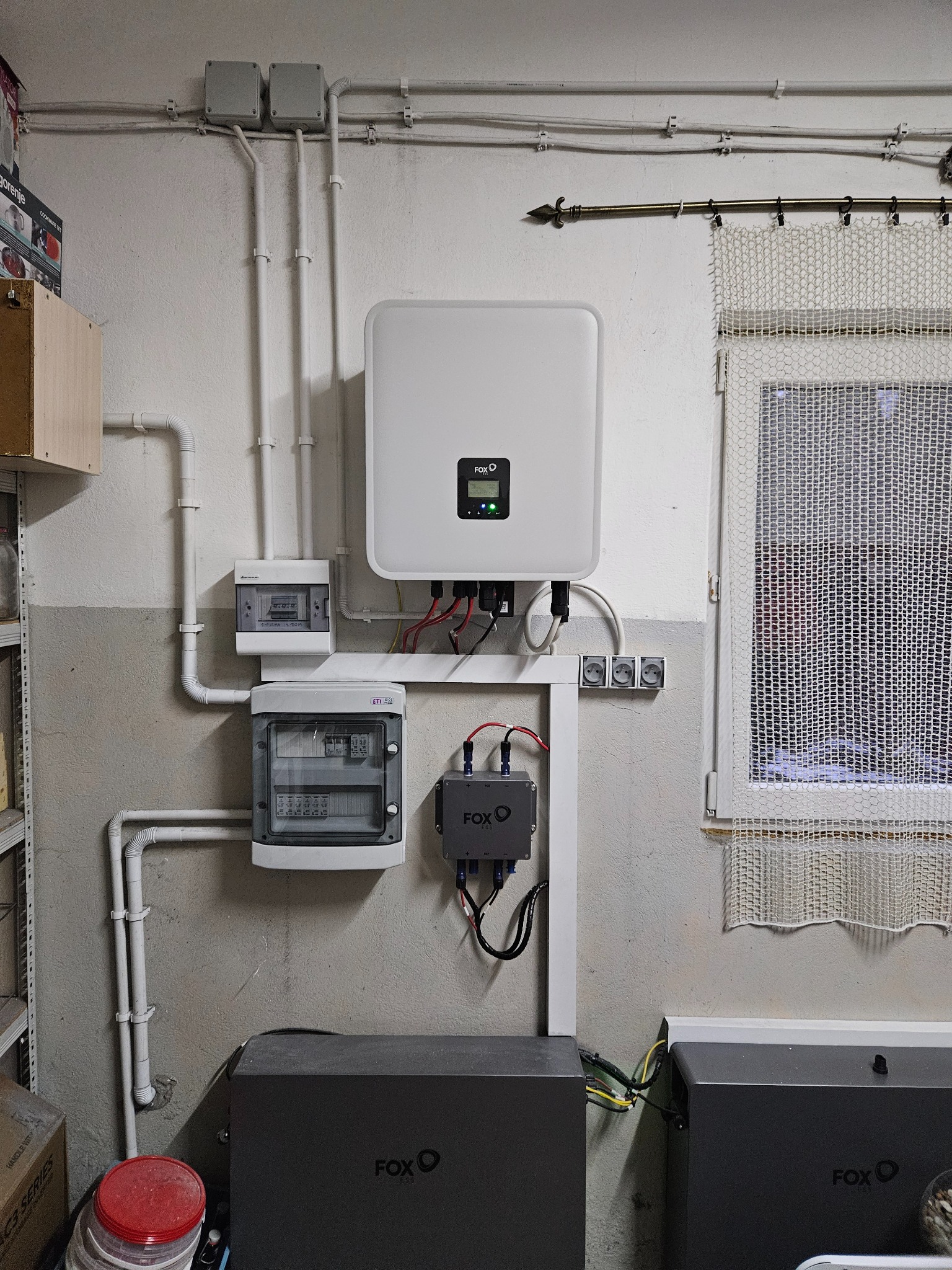 Hybryda 10kw FOX z dwoma magazynami o łącznej pojemności 20kwh.