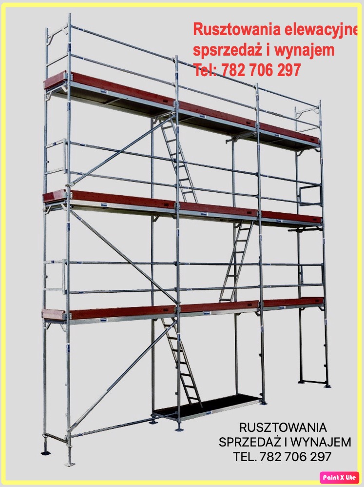 Wypożyczalnia rusztowań.