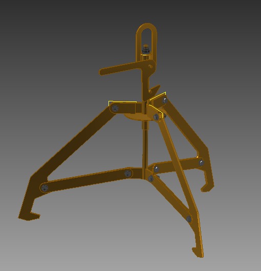 Chwytak do kręgów betonowych