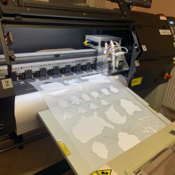 druk DTF na drukarce DTF MAX szerokość 56 cm z rolki