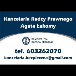 Kancelaria Radcy Prawnego Agata Łakomy - Kancelaria Adwokacka Wrocław