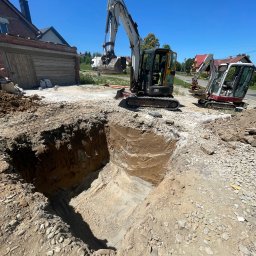 Niwelacja terenu Chełmiec 1