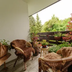 zdjęcie tarasu w bloku