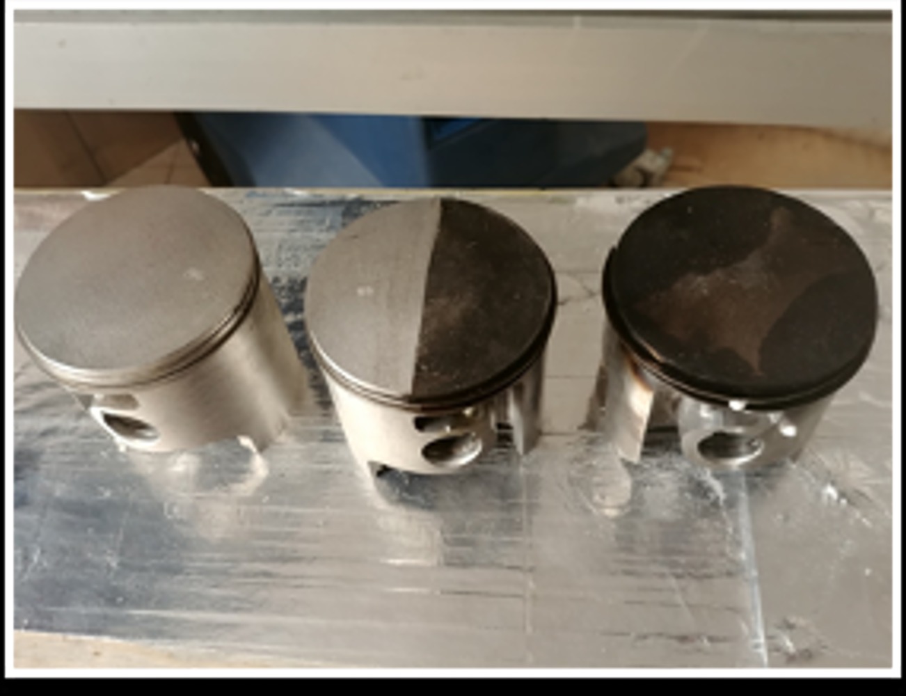 Czyszczenie laserowwe podzespołów silnika