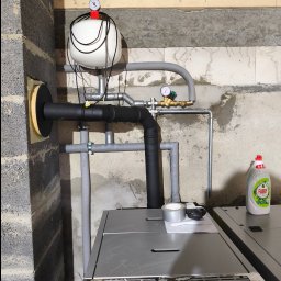 Montaż kotła Defro 