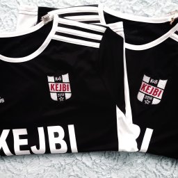 Koszulki sportowe wykonane dla Szkółki piłkarskiej - KEJBI.
Mila Haft