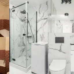 Metamorfoza mieszkania z wielkiej płyty - łazienka