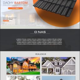 Aplikacja WWW dla firmy która zajmuje się tworzeniem dachów
