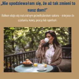 Metamorfoza balkonów - nowa usługa Iście Kwieciście