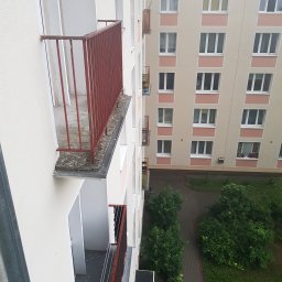 Przed metamorfozą - mokotowski balkon