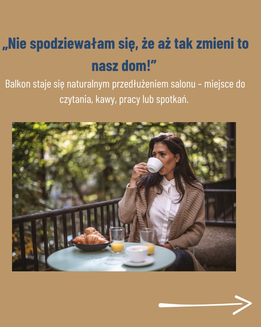 Metamorfoza balkonów - nowa usługa Iście Kwieciście