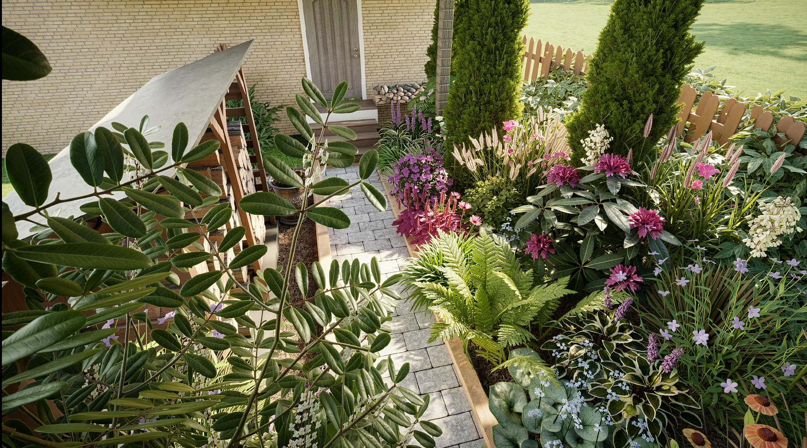 Przeprojektowanie obecnego ogrodu, totalna metamorfoza