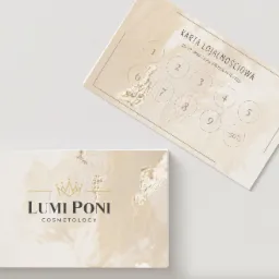 Projekt graficzny karty lojalnościowej