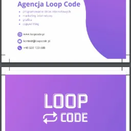 Projekt graficzny wizytówki