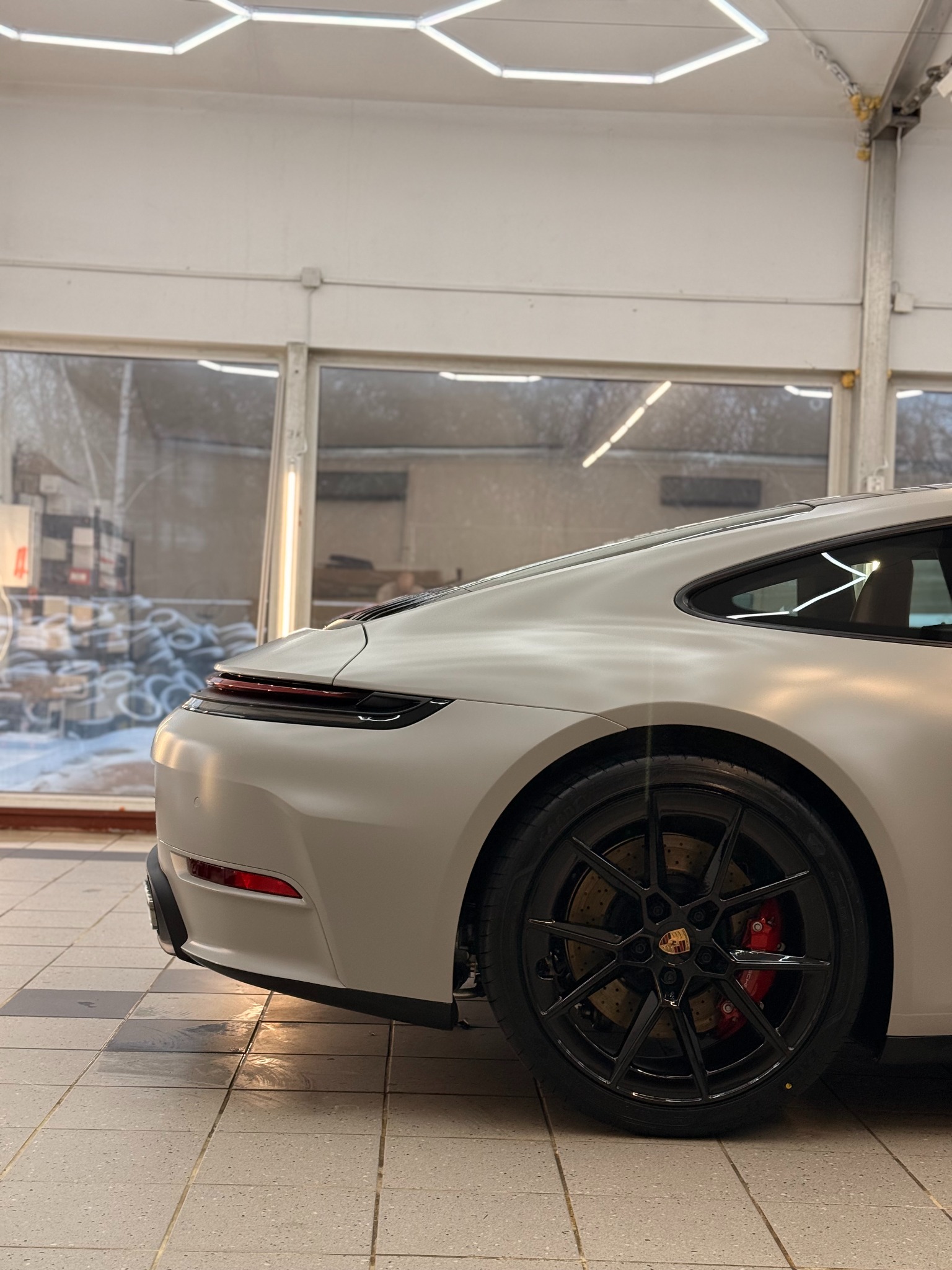 Po aplikacji matowej folii ppf od hexis