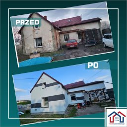 EKO-TERM TERMOMODERNIZACJE SPÓŁKA Z OGRANICZONĄ ODPOWIEDZIALNOŚCIĄ - Kompleksowa termomodernizacja z dotacją Styropian grafitowy 20 cm 0,032 Tynk sylikonowy