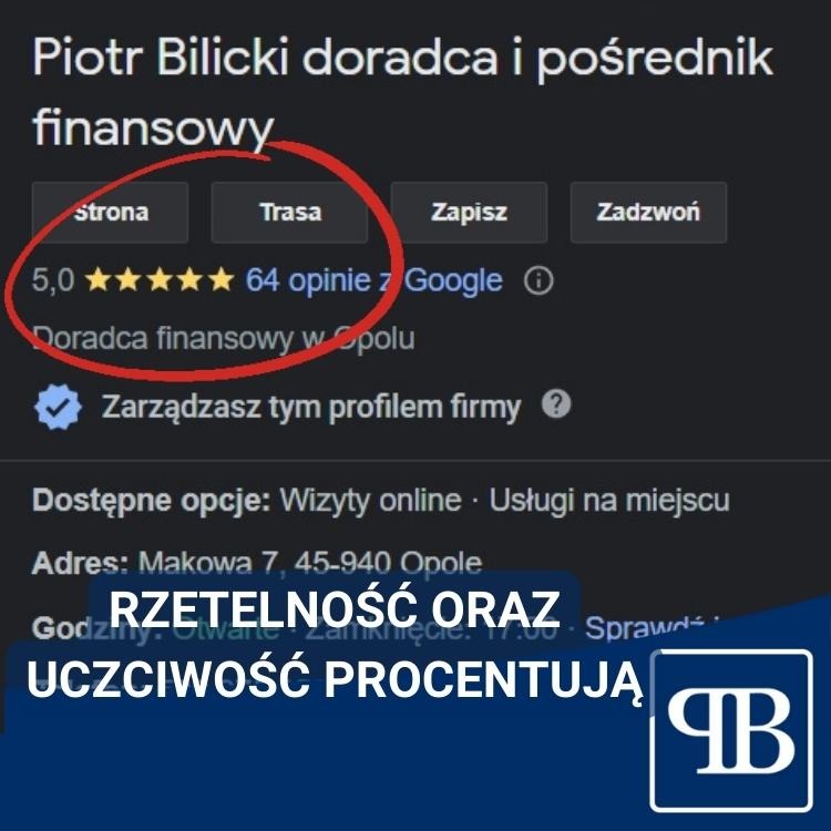 Dołącz do zadowolonych klientów. Zapraszam Piotr Bilicki.