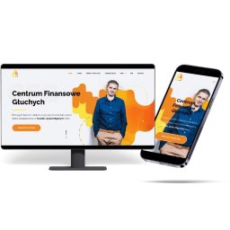 Realizacja strony internetowej dla centrum finansowego dla głuchych 