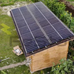 woj. Mazowieckie Moc : 5,46 kWp Panele fotowoltaiczne : Q-cells 390 Wp