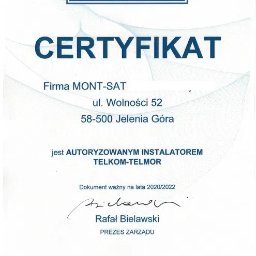 Montaż anten Jelenia Góra 2