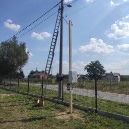 SpawJar Jarosław Pietrzak - Wykonujemy przyłącza energetyczne w ziemi ale również napowietrznie.