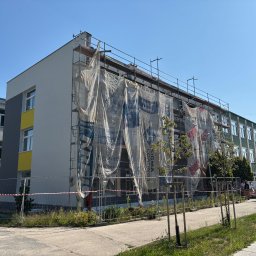 PrimeMont Damian Cebula - Wymiana instalacji oświetlenia w szkole podstawowej w Czarnowąsach