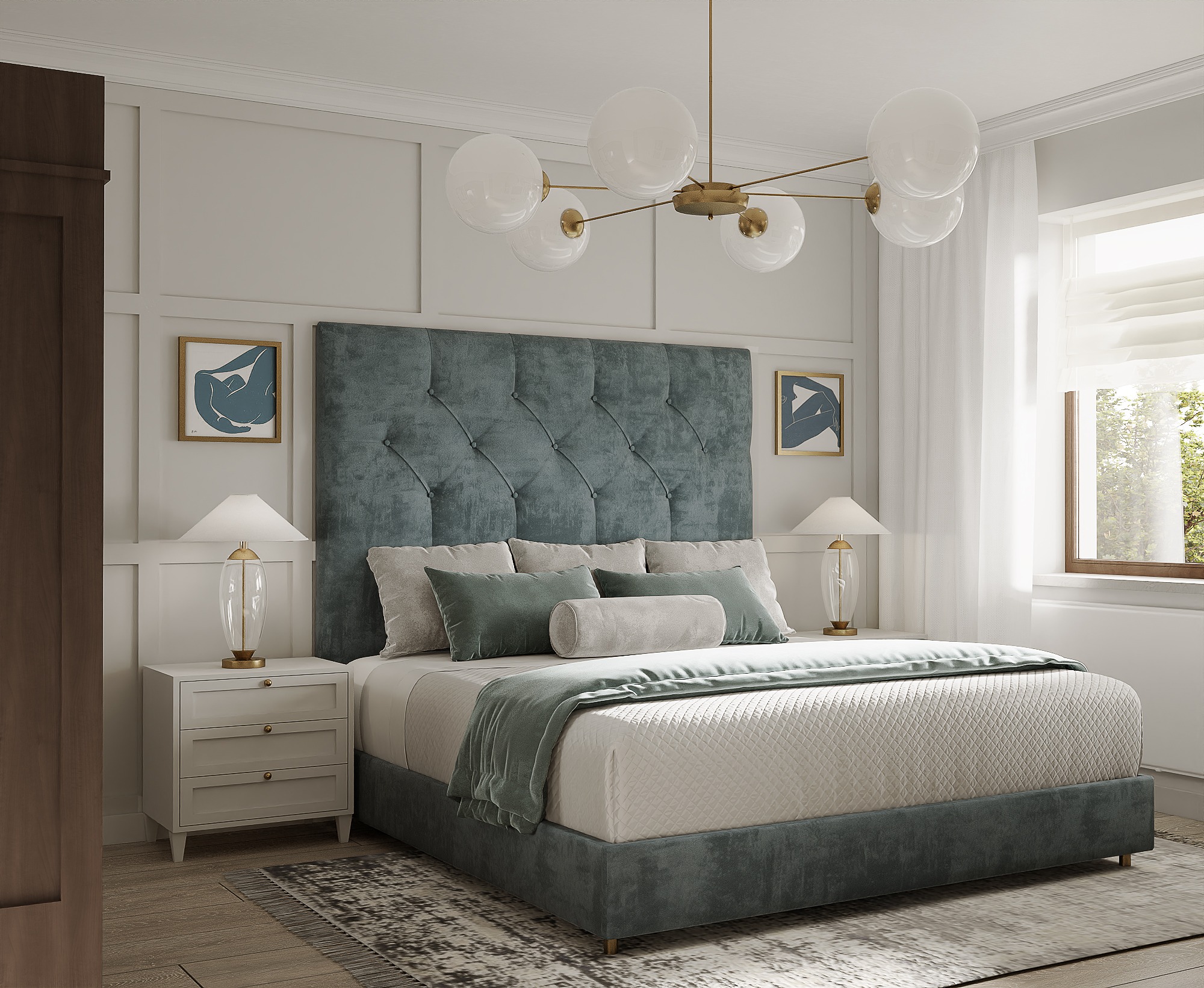 Sassy classy - sypialnia