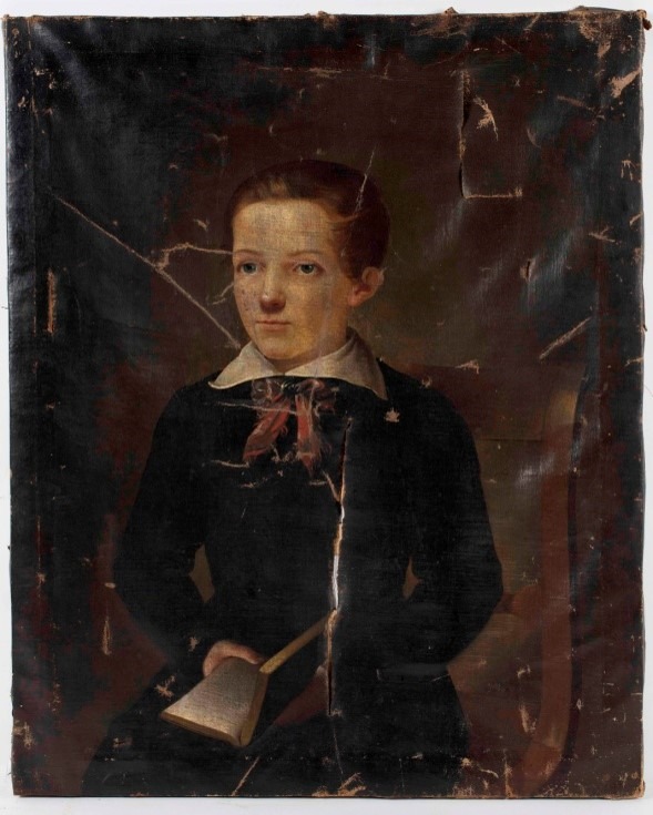 obraz na płótnie- przed konserwacją