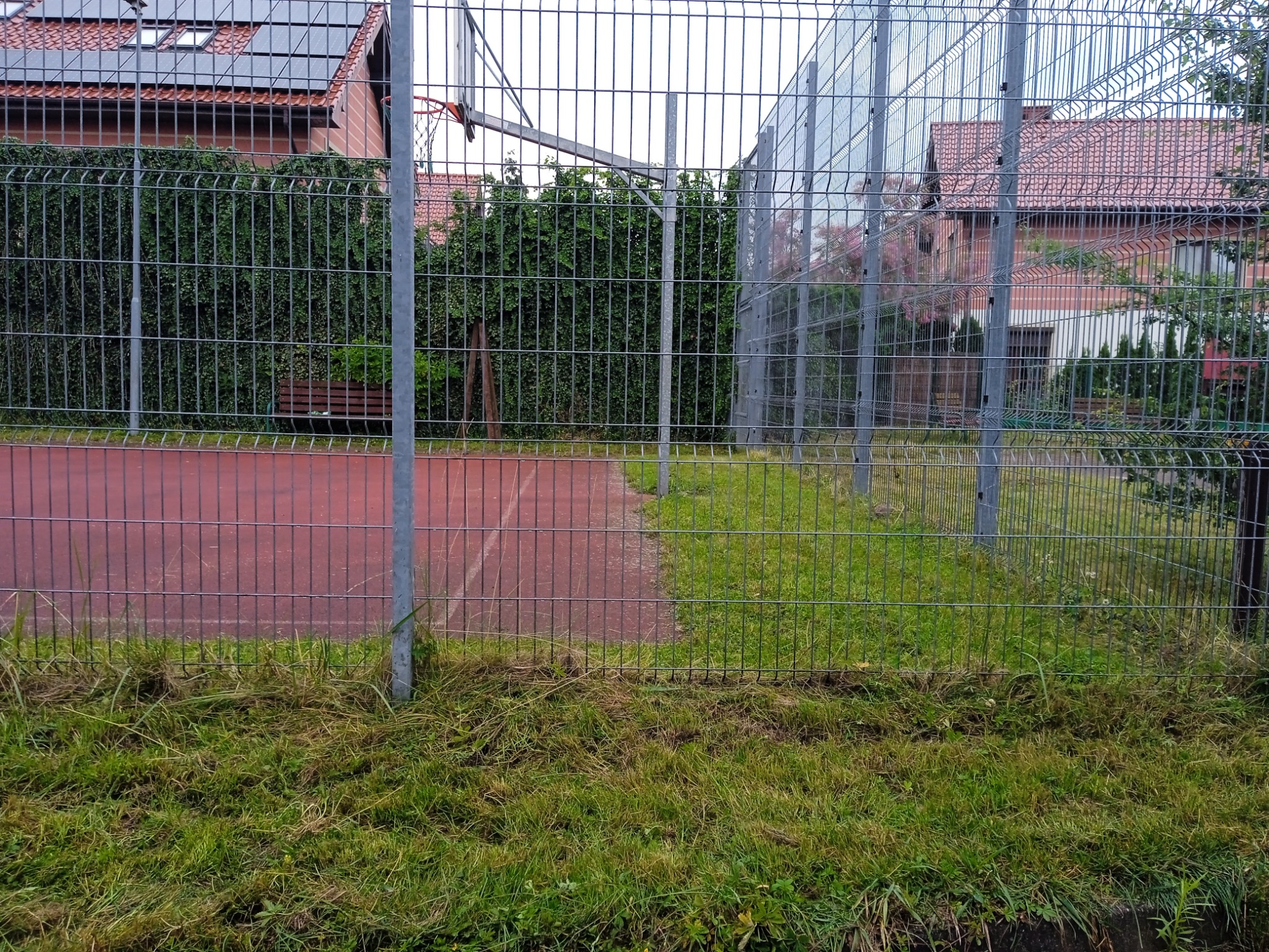 Koszenie na jednym ze Stargardzkich osiedli.